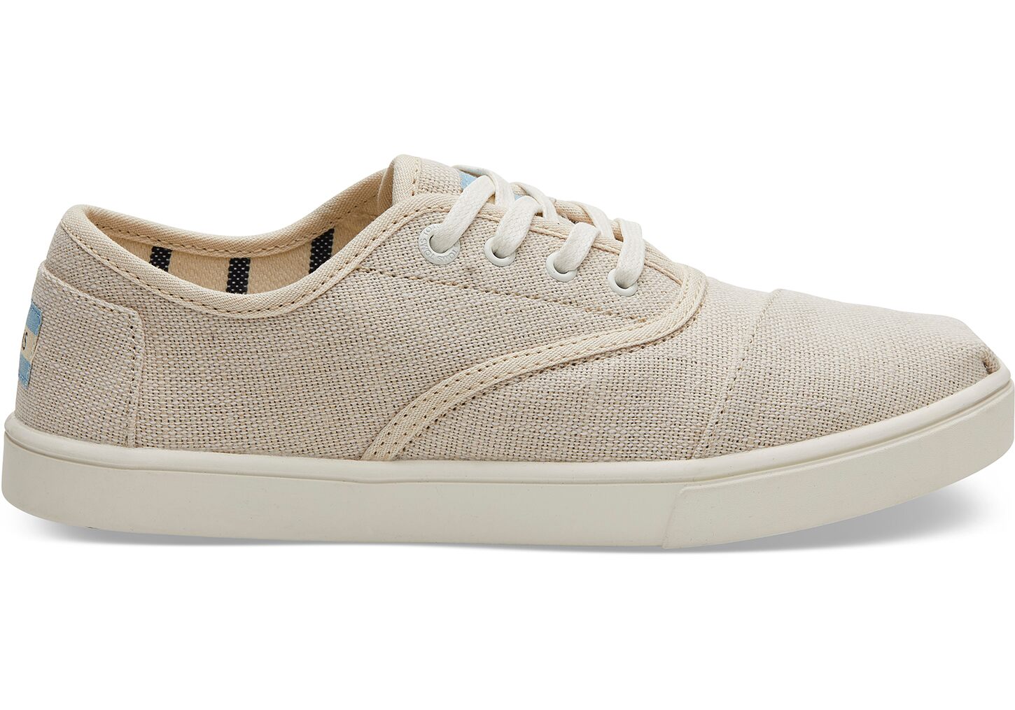 Toms Venice Heritage Canvas Cupsole Cordones - Womens Sneakers - Beige - NZ - 791408SKM